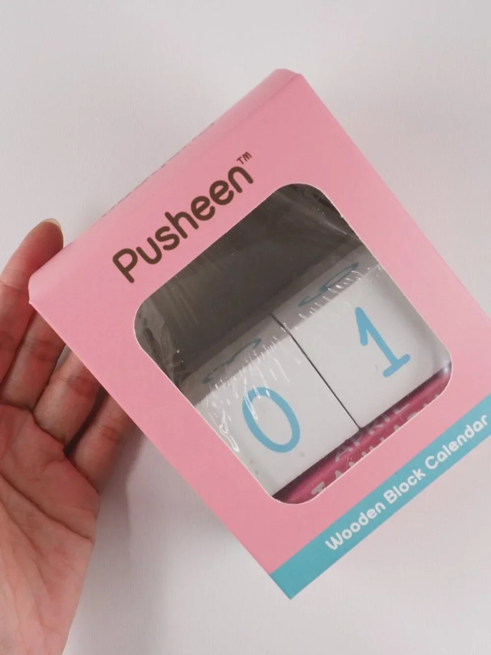 Pusheen Box 2019 Summer Wooden Block Calendar
